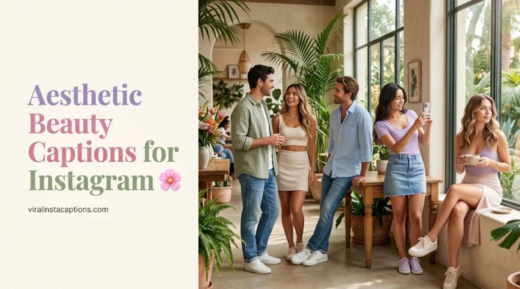 Aesthetic Beauty Captions for Instagram 🌸