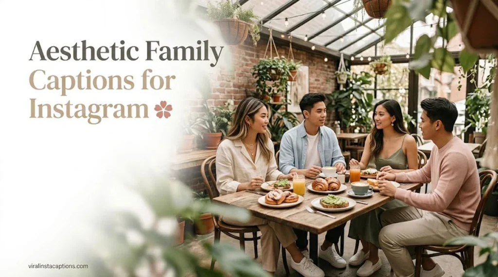 Aesthetic Family Captions for Instagram