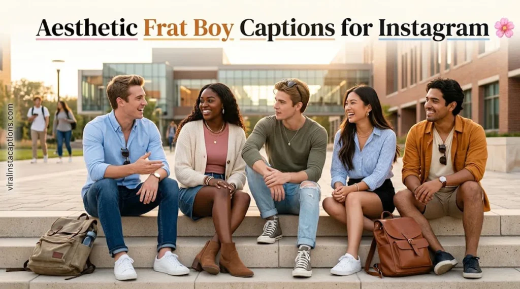 Aesthetic Frat Boy Captions for Instagram 🌸