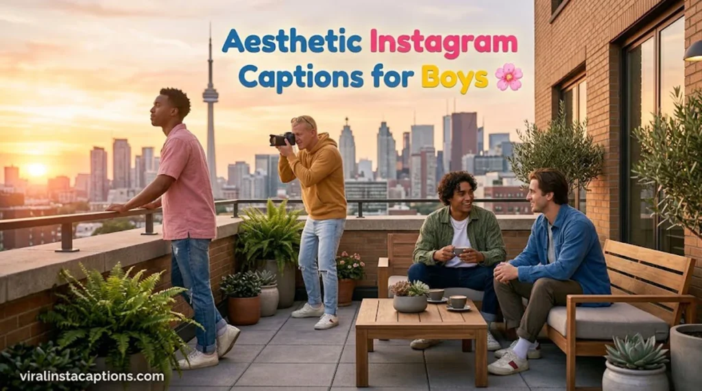 Aesthetic Instagram Captions for Boys
