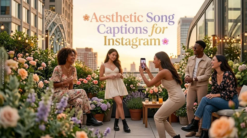 Aesthetic Song Captions for Instagram