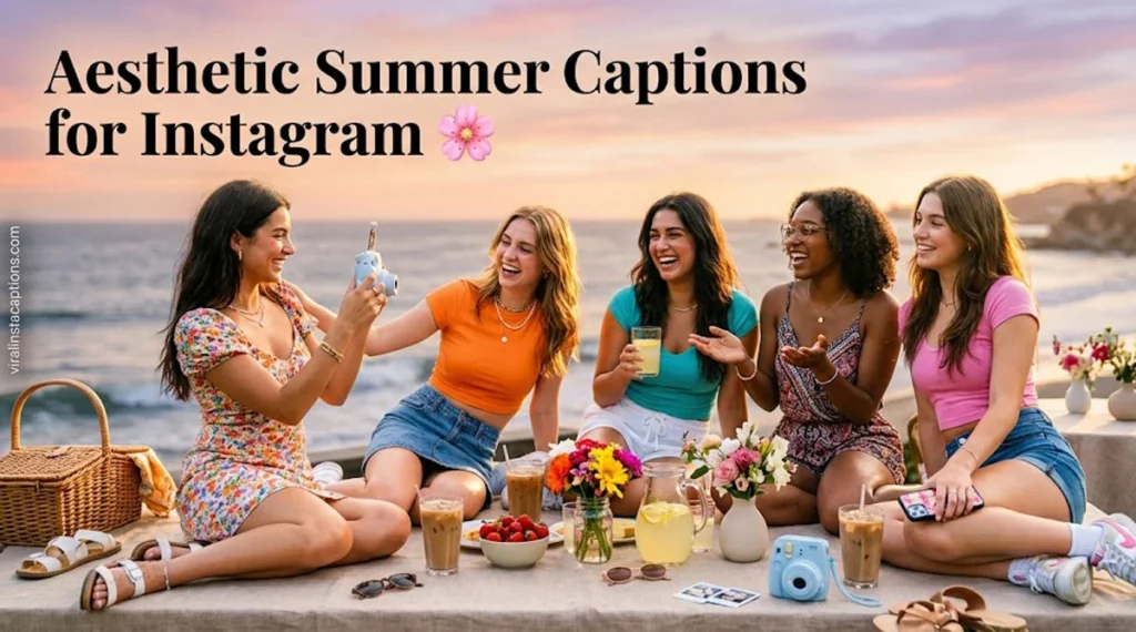 Aesthetic Summer Captions for Instagram