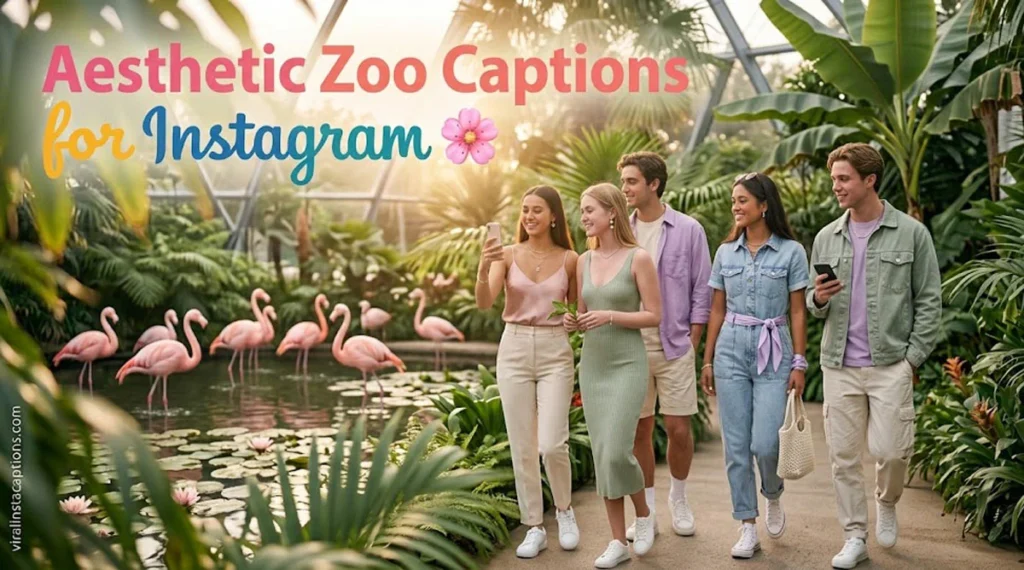 Aesthetic Zoo Captions for Instagram 🌸