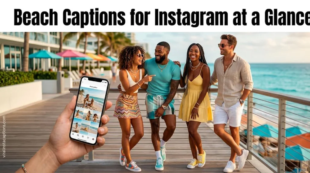 Beach Captions for Instagram at a
Glance