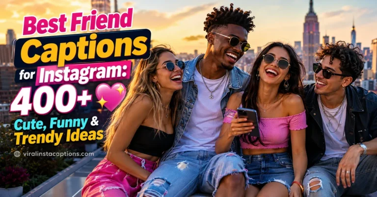 Best Friend Captions for Instagram