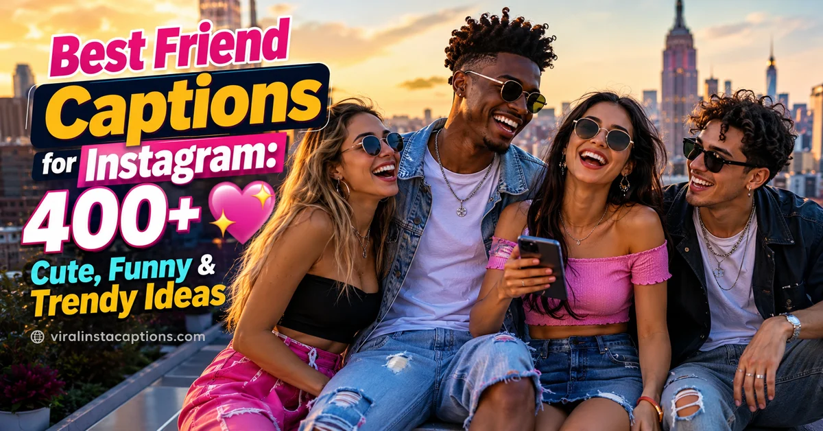 Best Friend Captions for Instagram