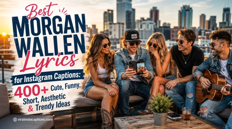 Best Morgan Wallen Lyrics for Instagram Captions