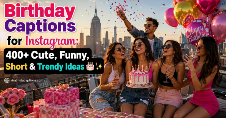 Birthday Captions for Instagram