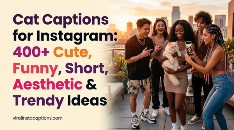 Cat Captions for Instagram