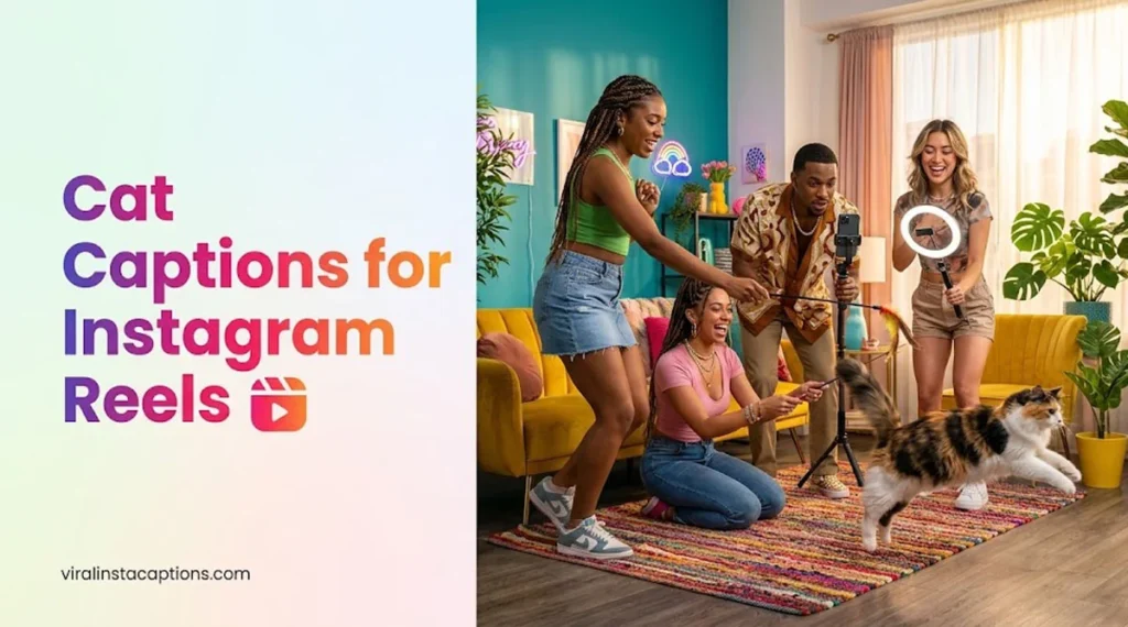 Cat Captions for Instagram Reels 🎬