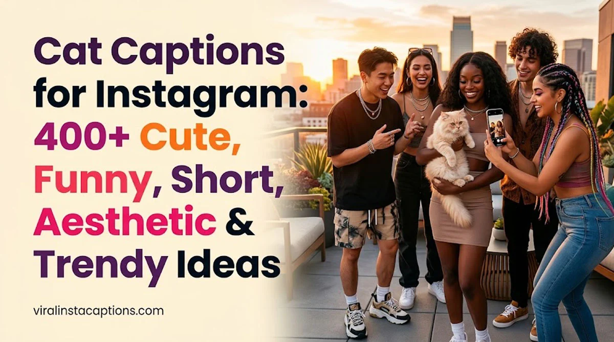Cat Captions for Instagram