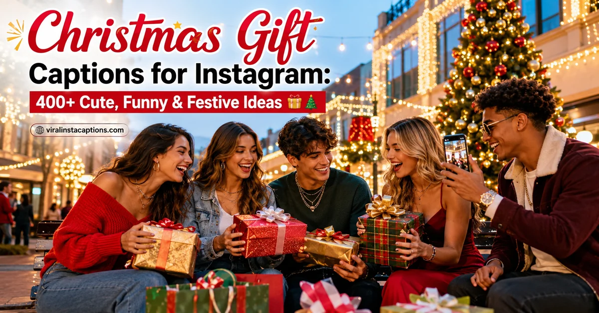 Christmas Gift Captions for Instagram