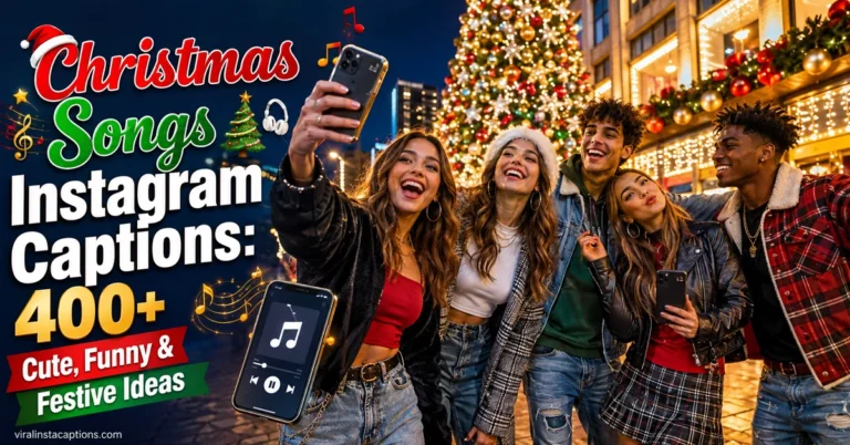 Christmas Songs Instagram Captions