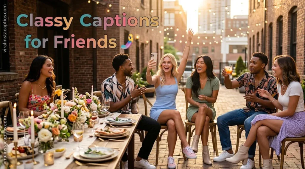 Classy Captions for Friends 🫶✨