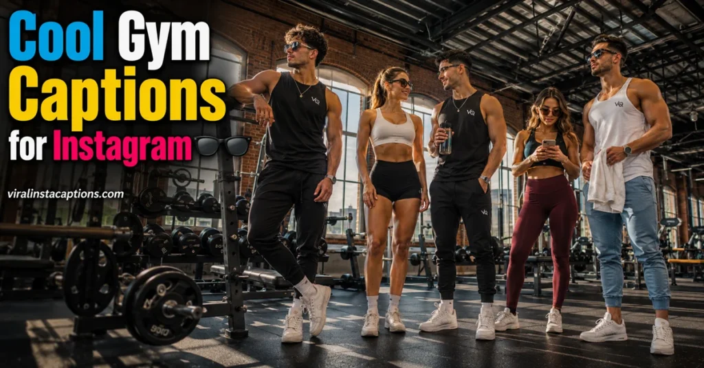 Cool Gym Captions for Instagram