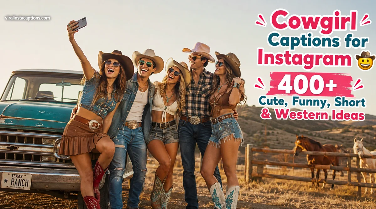 Cowgirl Captions for Instagram