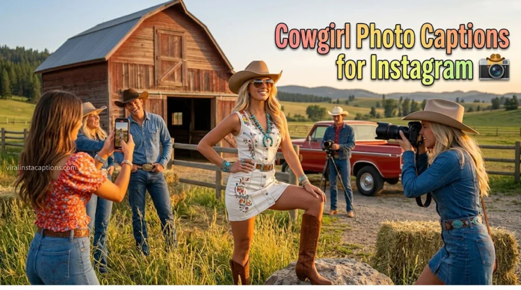 Cowgirl Photo Captions for Instagram