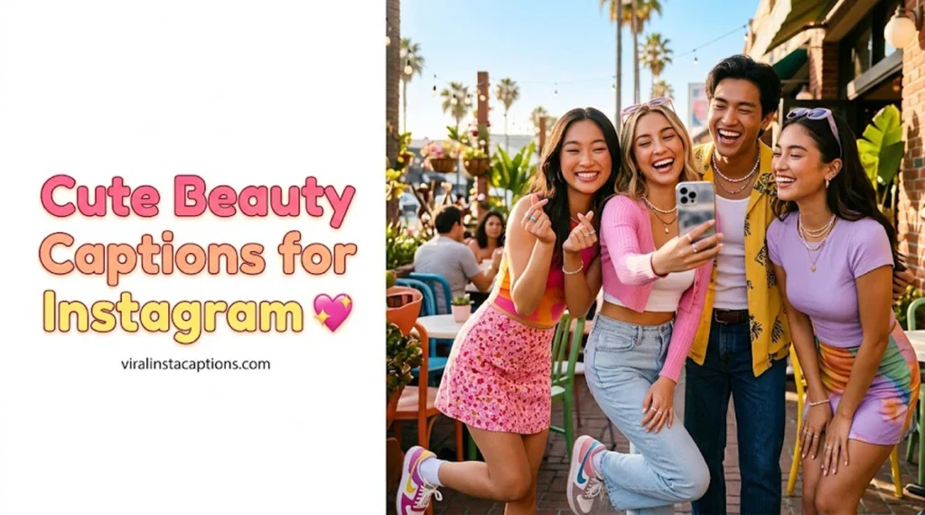 Cute Beauty Captions for Instagram 💖