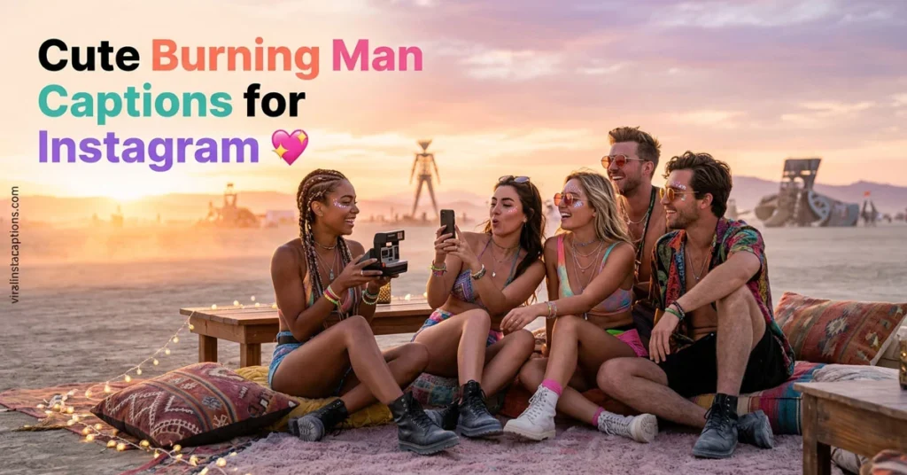 Cute Burning Man Captions for Instagram