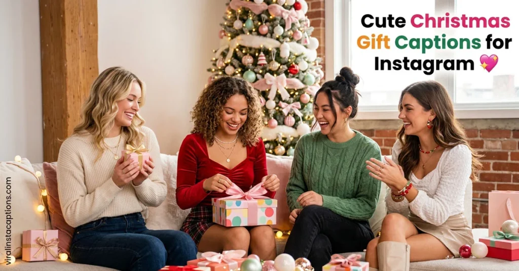 Cute Christmas Gift Captions for Instagram