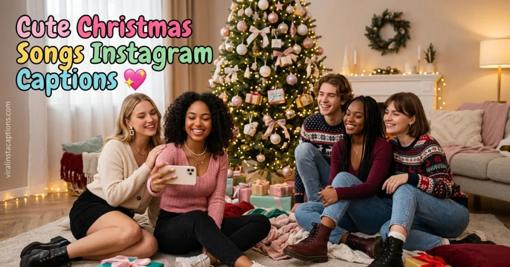 Cute Christmas Songs Instagram Captions 