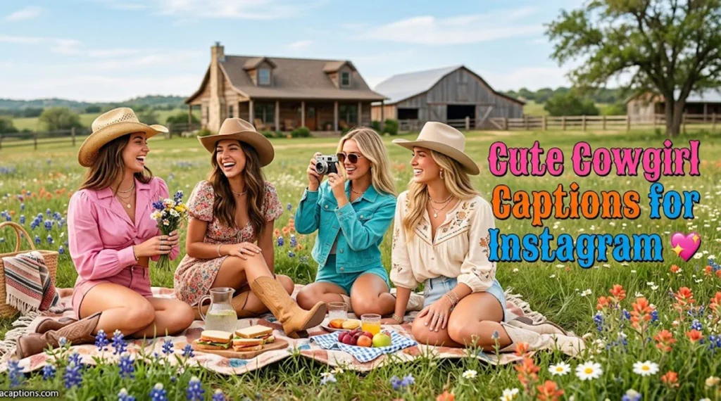 Cute Cowgirl Captions for Instagram