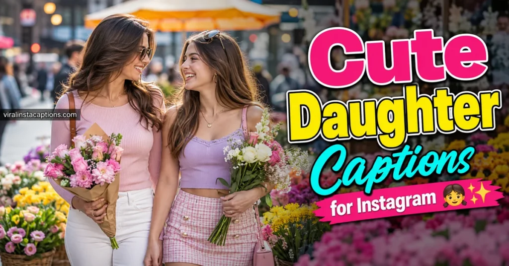 Cute Daughter Captions for Instagram 