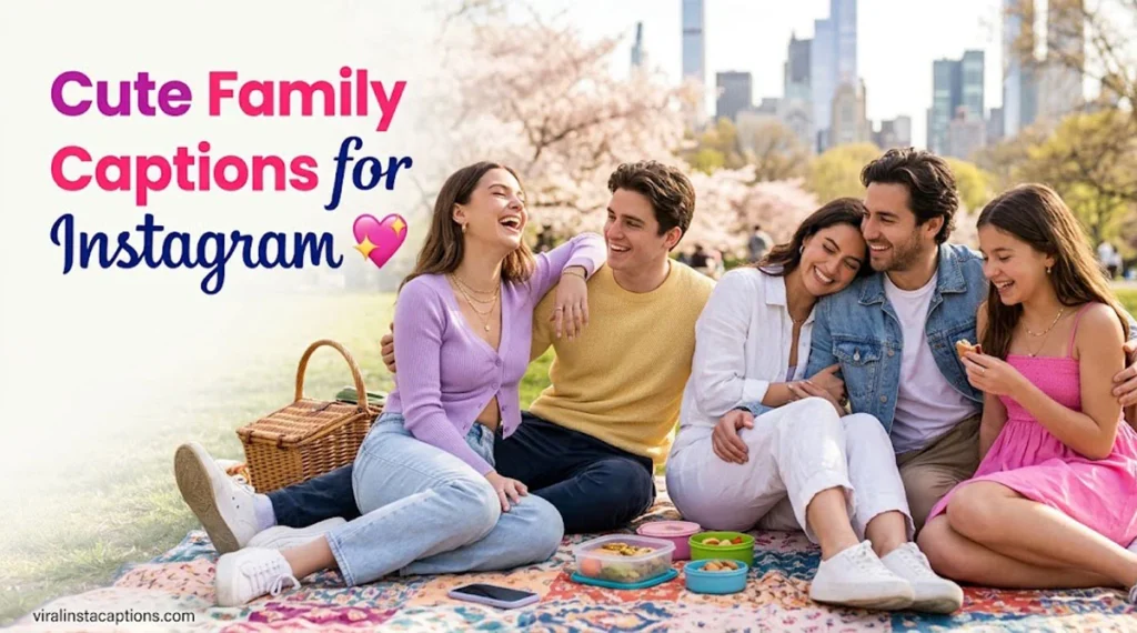 Cute Family Captions for Instagram