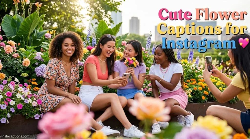 Cute Flower Captions for Instagram
