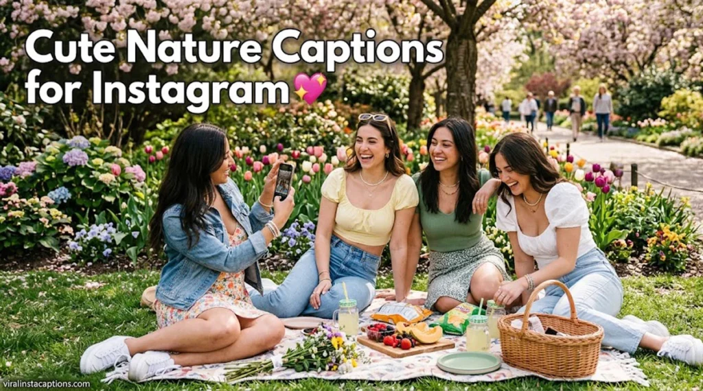 Cute Nature Captions for Instagram 💖