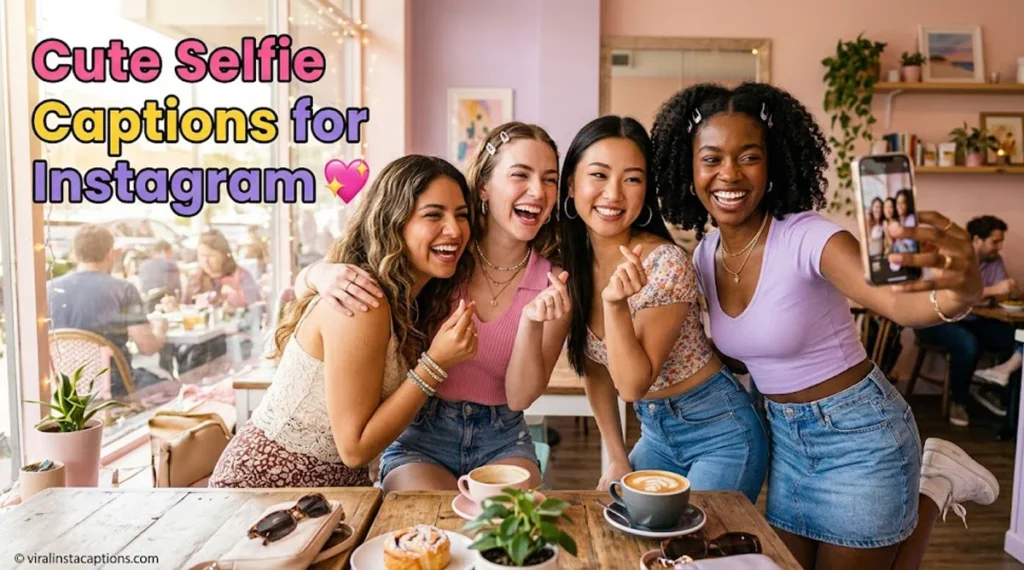 Cute Selfie Captions for Instagram