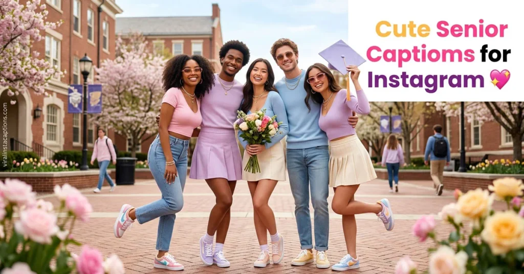 Cute Senior Captions for Instagram