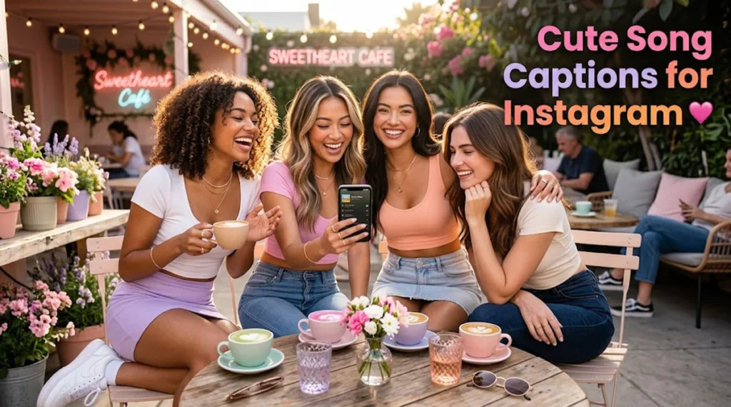 Cute Song Captions for Instagram