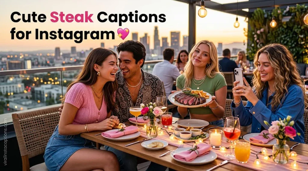 Cute Steak Captions for Instagram