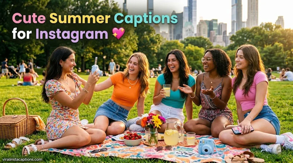 Cute Summer Captions for Instagram