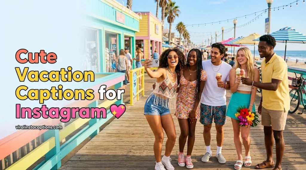 Cute Vacation Captions for Instagram 💖