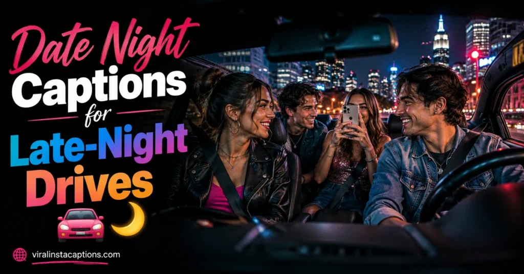 Late-Night Date Captions for Instagram