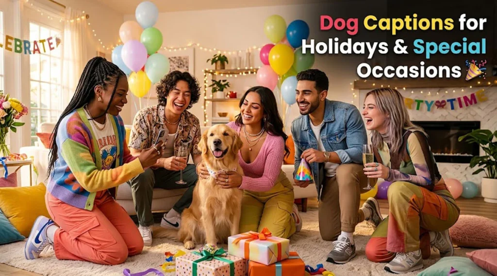 Dog Captions for Holidays & Special Occasions