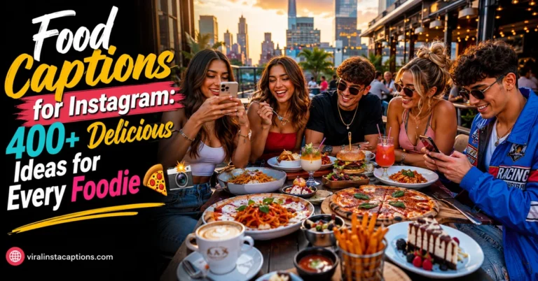 Food Captions for Instagram