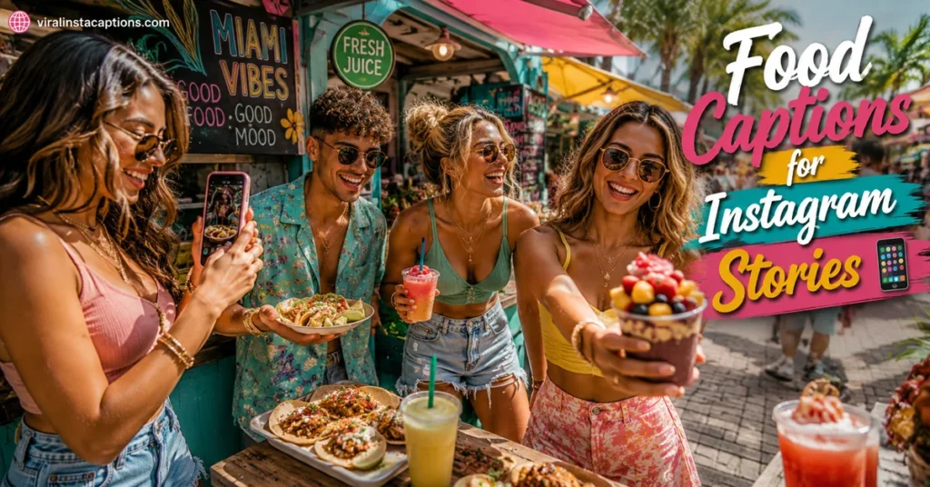Food Captions for Instagram Stories