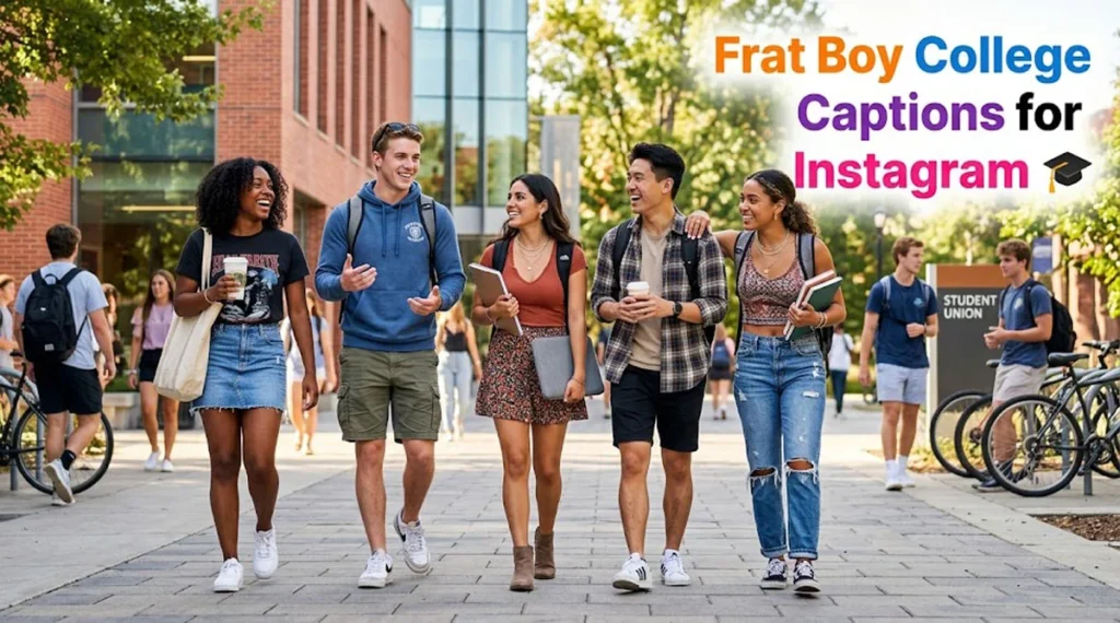 Frat Boy College Captions for Instagram 🎓