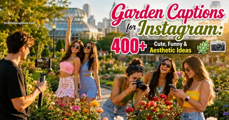Garden Captions for Instagram