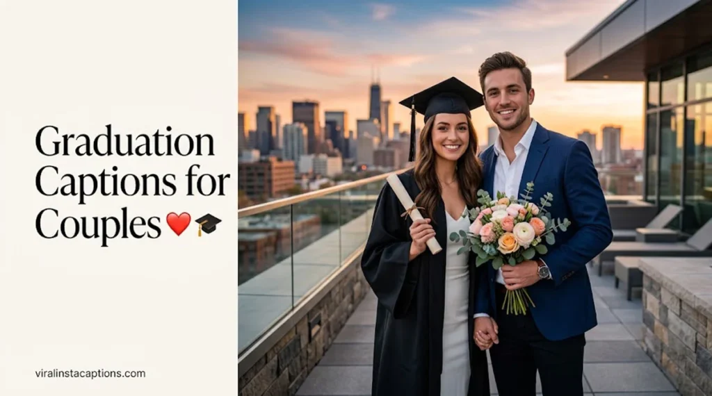 Graduation Captions for Couples