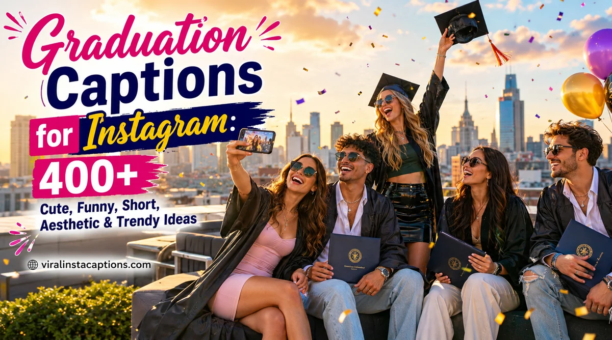 Graduation Captions for Instagram