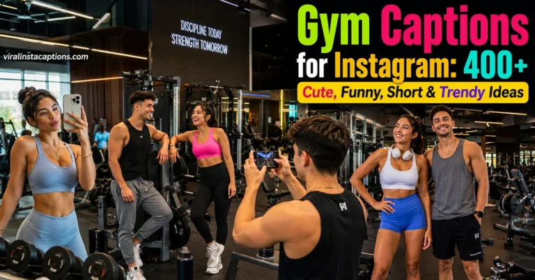 Gym Captions for Instagram