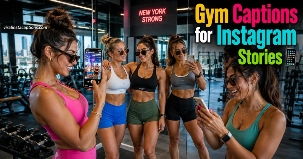 Gym Captions for Instagram Stories