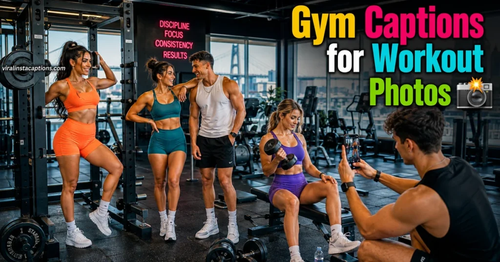 Gym Captions for Workout Photos
