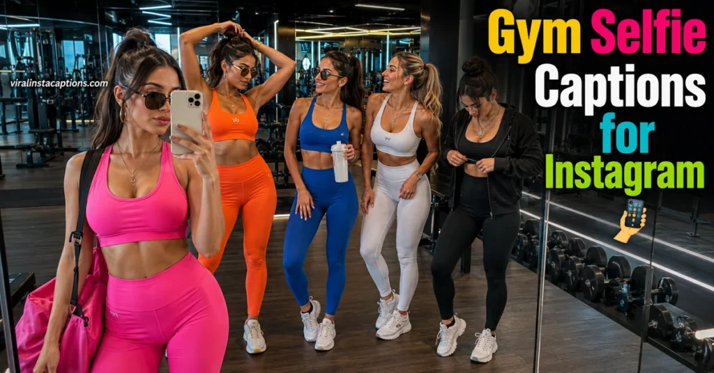 Gym Selfie Captions for Instagram