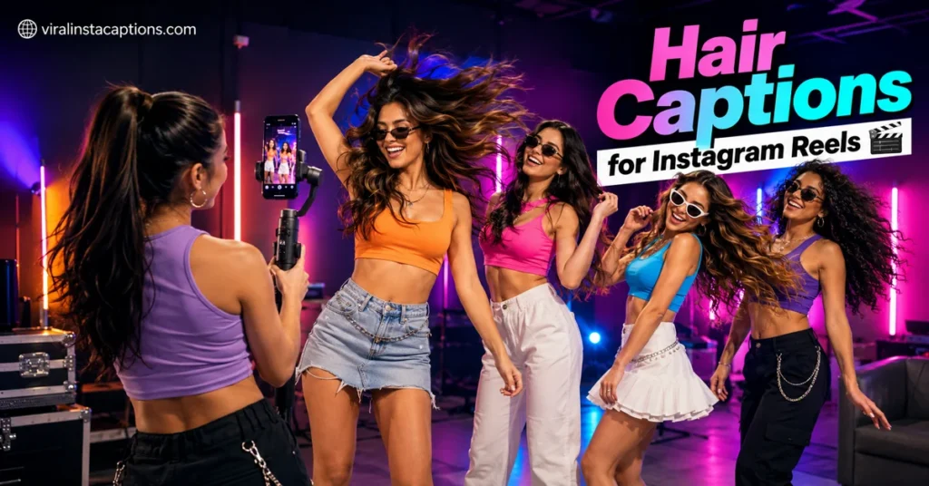Hair Captions for Instagram Reels