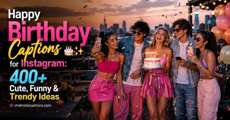 Happy Birthday Captions for Instagram